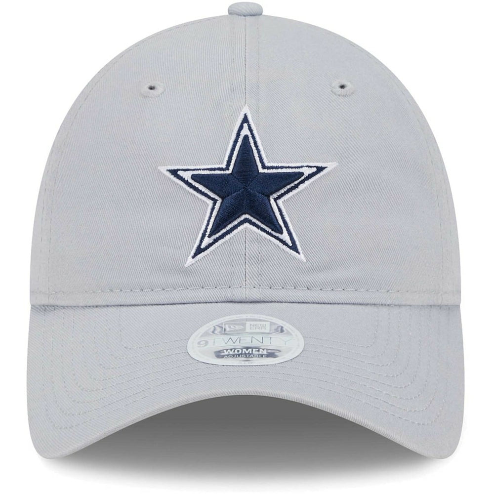 Dallas Cowboys New Era Women's Main Core Classic 2.0 9TWENTY Adjustable Hat Gray - NFL