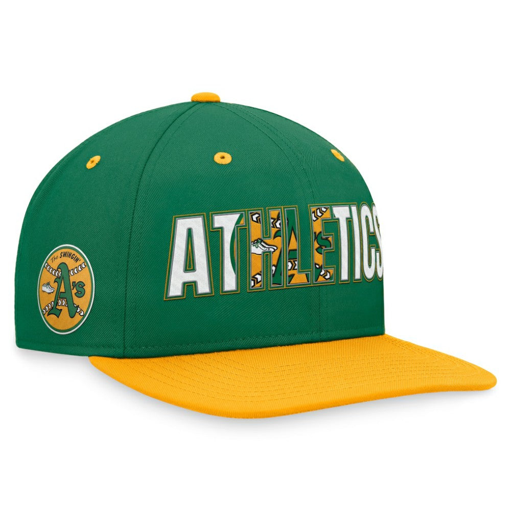 Athletics Nike Cooperstown Collection Pro Snapback Hat On Sale