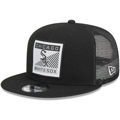 Chicago White Sox New Era Scratch Squared Trucker 9FIFTY Snapback Hat Clearance