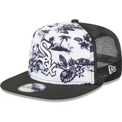 Chicago White Sox New Era Vacay 2.0 A-Frame Trucker 9FIFTY Snapback Hat On Sale