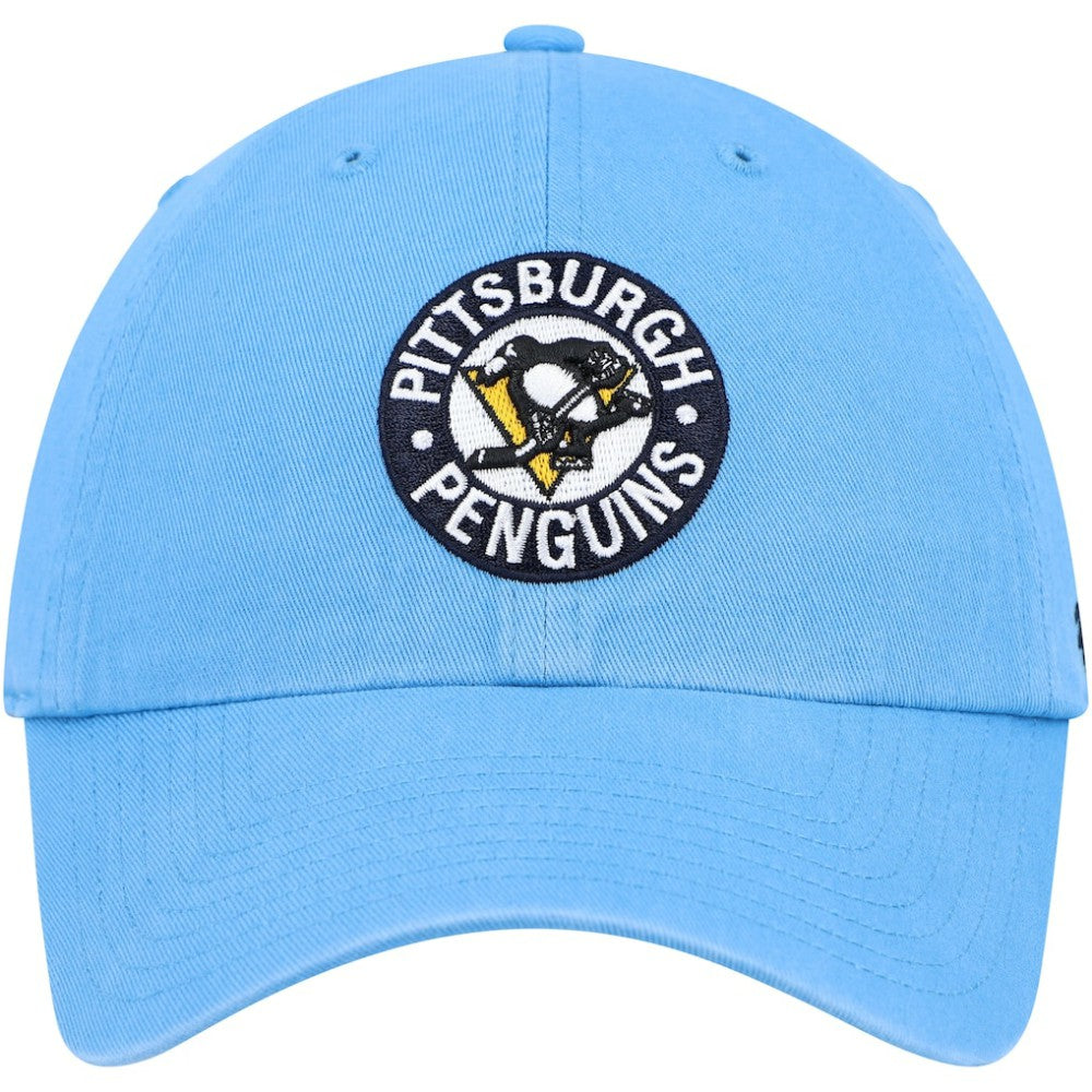 Pittsburgh Penguins '47 Clean Up Adjustable Hat Light Blue