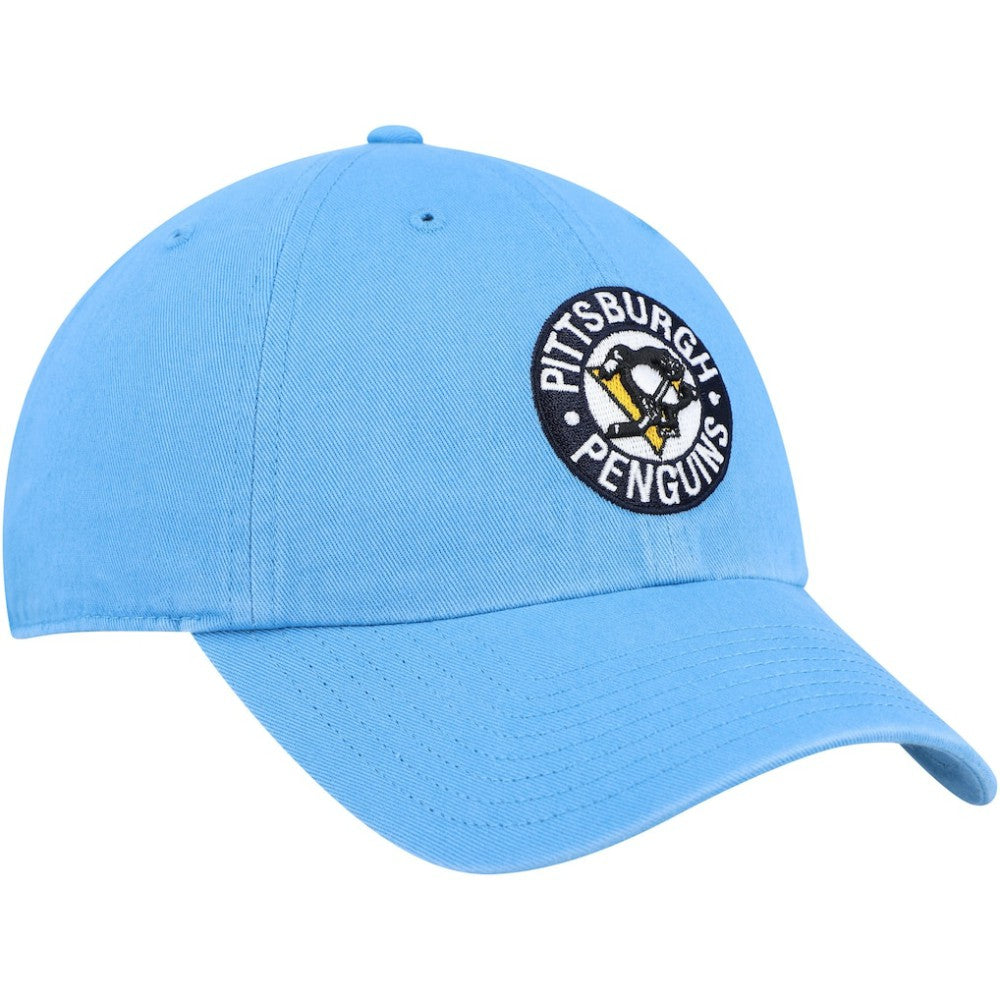 Pittsburgh Penguins '47 Clean Up Adjustable Hat Light Blue