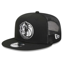New Era - Dallas Mavericks 9FIFTY Snapback Trucker Hat - Black