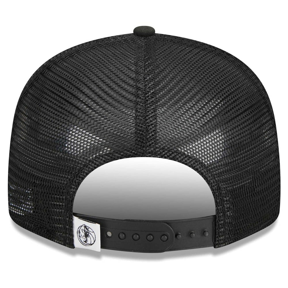 New Era - Dallas Mavericks 9FIFTY Snapback Trucker Hat - Black