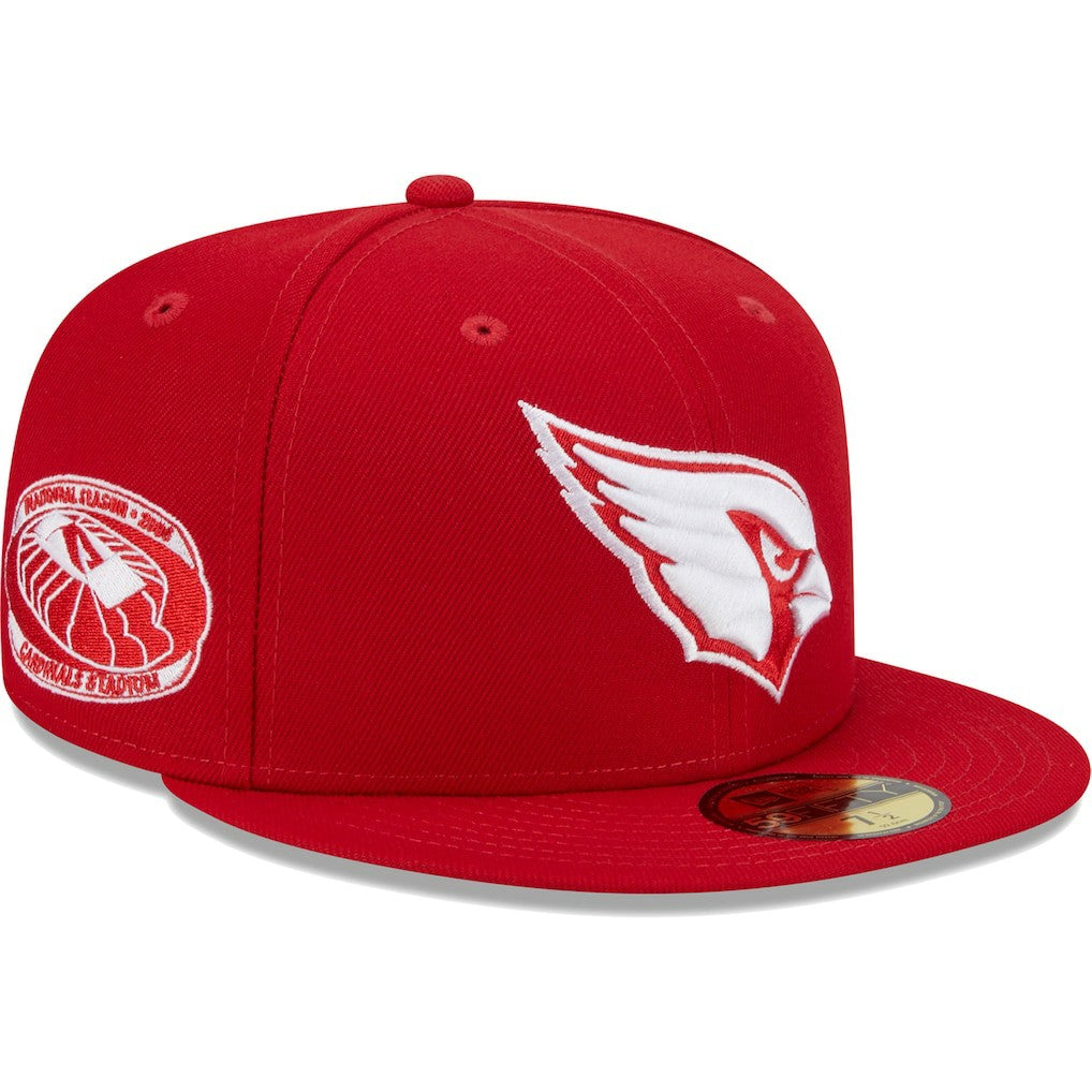 Arizona Cardinals New Era 2006 Inaugural Season Main Patch 59FIFTY Fitted Hat Scarlet - NFL