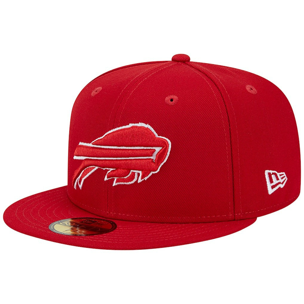 Buffalo Bills New Era 1998 Hawaii Pro Bowl Main Patch 59FIFTY Fitted Hat Scarlet - NFL