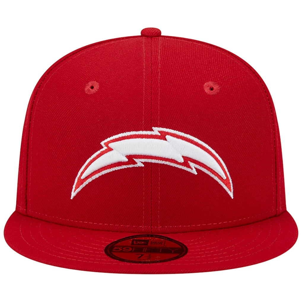 Los Angeles Chargers New Era Super Bowl XXIX Main Patch 59FIFTY Fitted Hat Scarlet - NFL