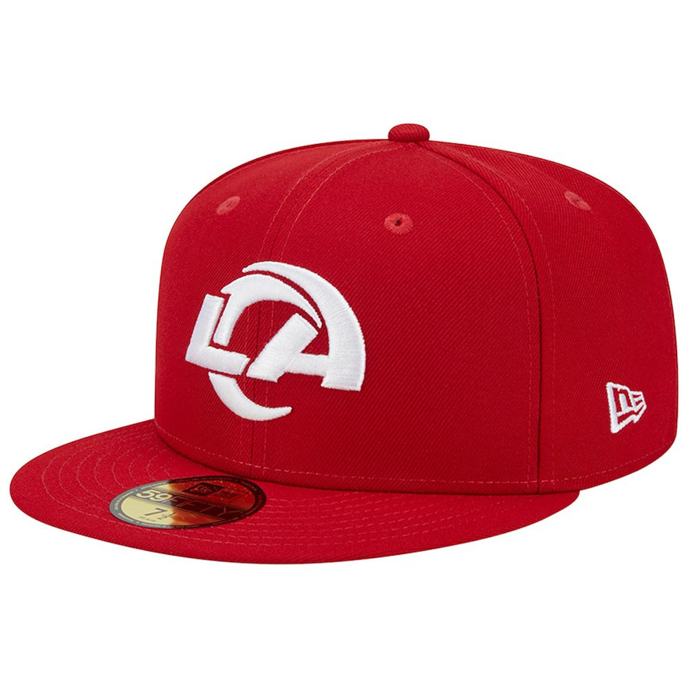 Los Angeles Rams New Era 1990 Hawaii Pro Bowl Main Patch 59FIFTY Fitted Hat Scarlet - NFL