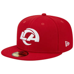 Los Angeles Rams New Era 1990 Hawaii Pro Bowl Main Patch 59FIFTY Fitted Hat Scarlet - NFL