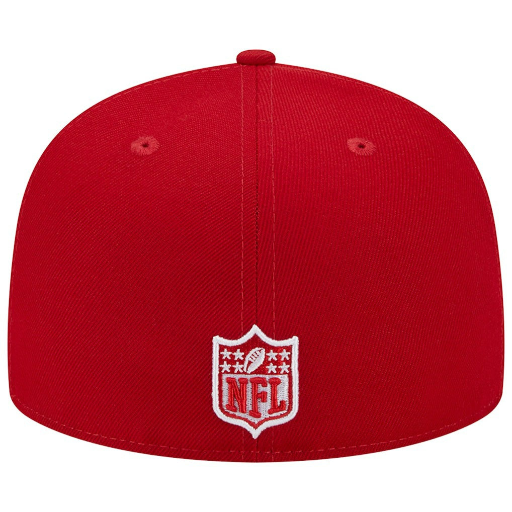 Los Angeles Rams New Era 1990 Hawaii Pro Bowl Main Patch 59FIFTY Fitted Hat Scarlet - NFL