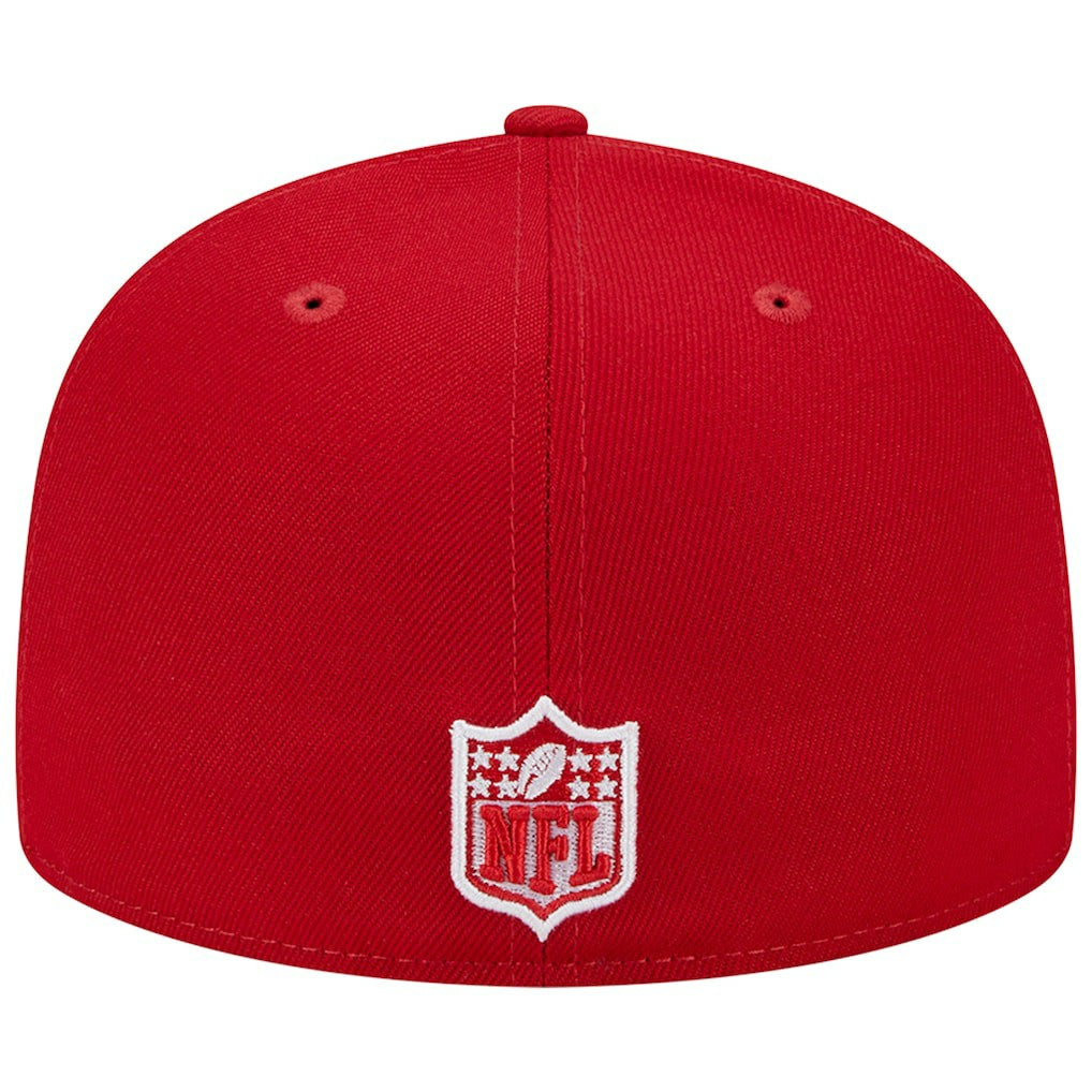 Miami Dolphins New Era 1993 Hawaii Pro Bowl Main Patch 59FIFTY Fitted Hat Scarlet - NFL
