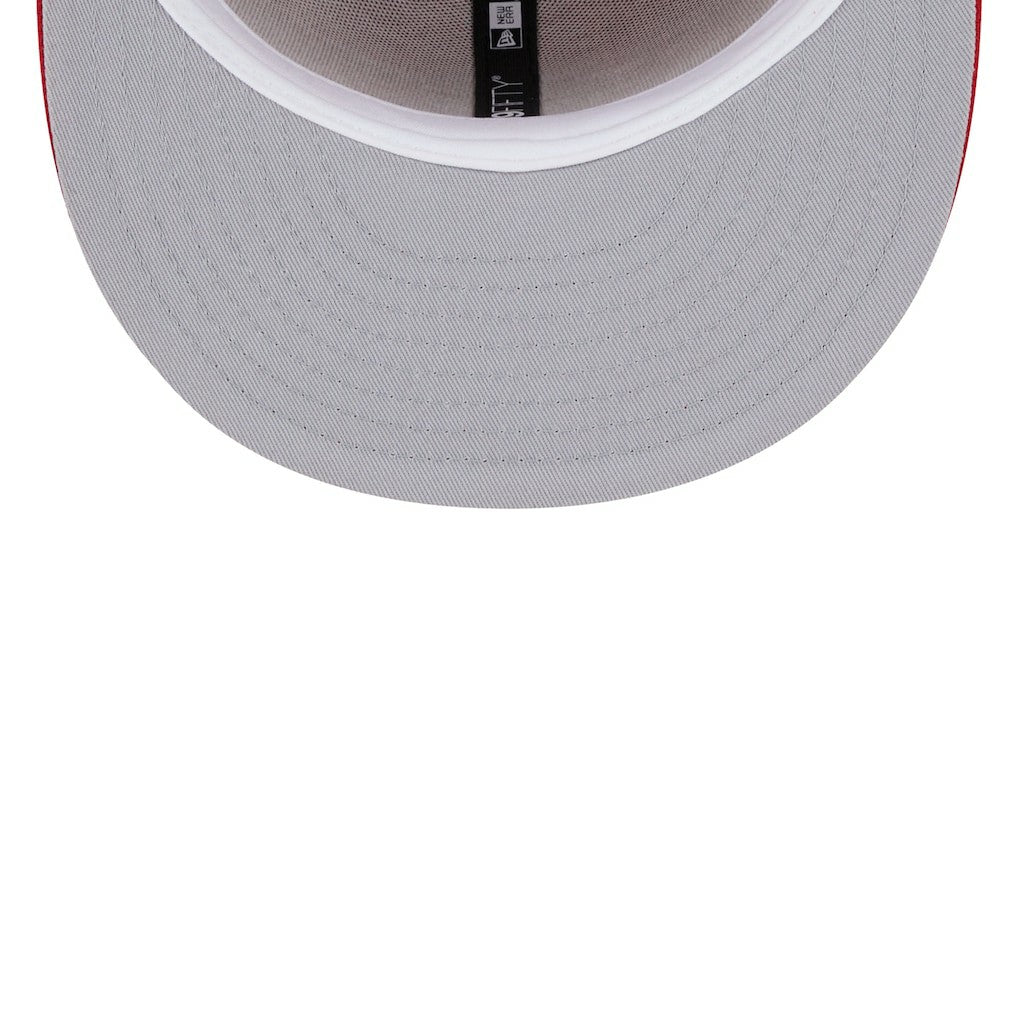 New York Giants New Era Super Bowl XLVI Main Patch 59FIFTY Fitted Hat Scarlet - NFL