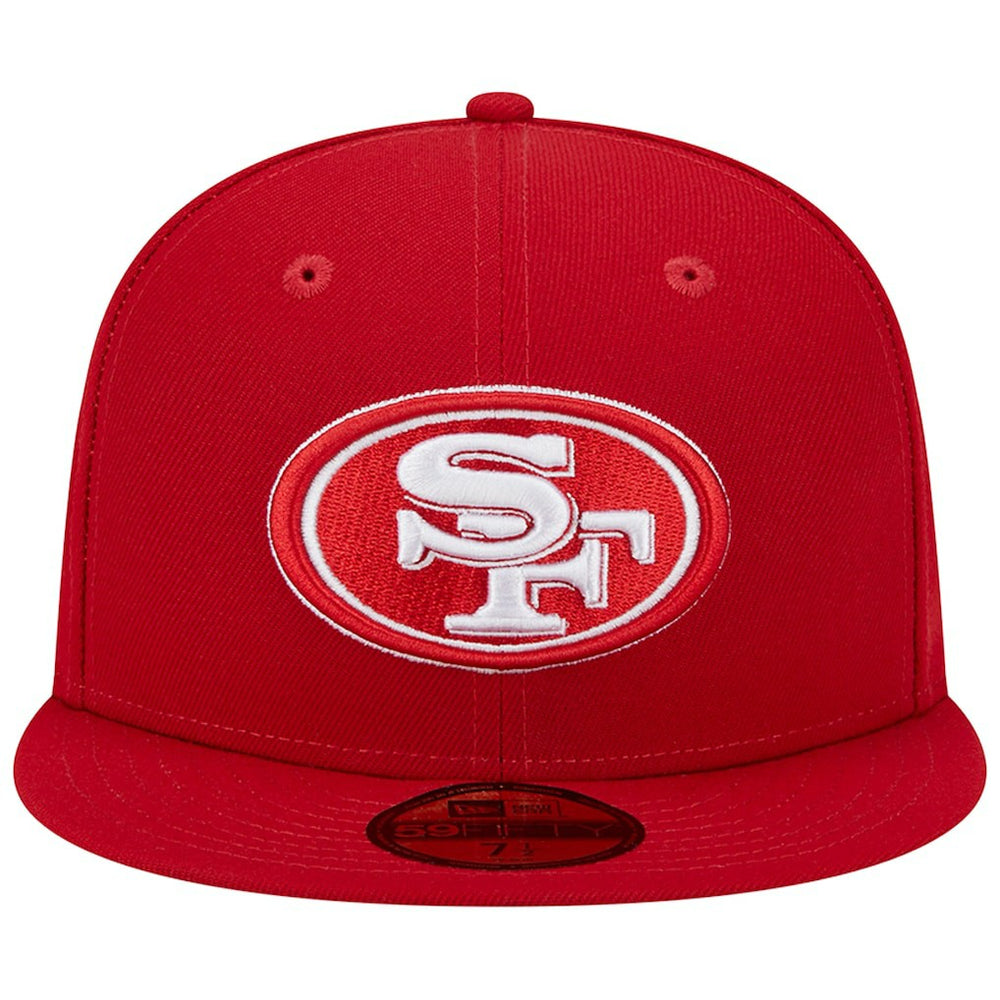 San Francisco 49ers New Era Super Bowl XXIX Main Patch 59FIFTY Fitted Hat Scarlet - NFL