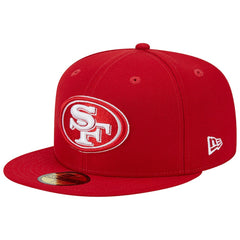 San Francisco 49ers New Era Super Bowl XXIX Main Patch 59FIFTY Fitted Hat Scarlet - NFL