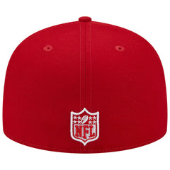 Tennessee Titans New Era 15 Years Main Patch 59FIFTY Fitted Hat Scarlet - NFL