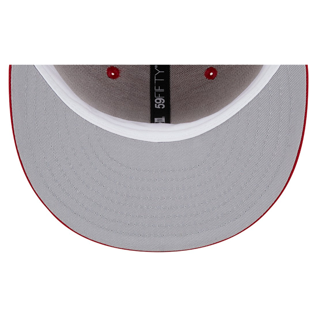 Tennessee Titans New Era 15 Years Main Patch 59FIFTY Fitted Hat Scarlet - NFL