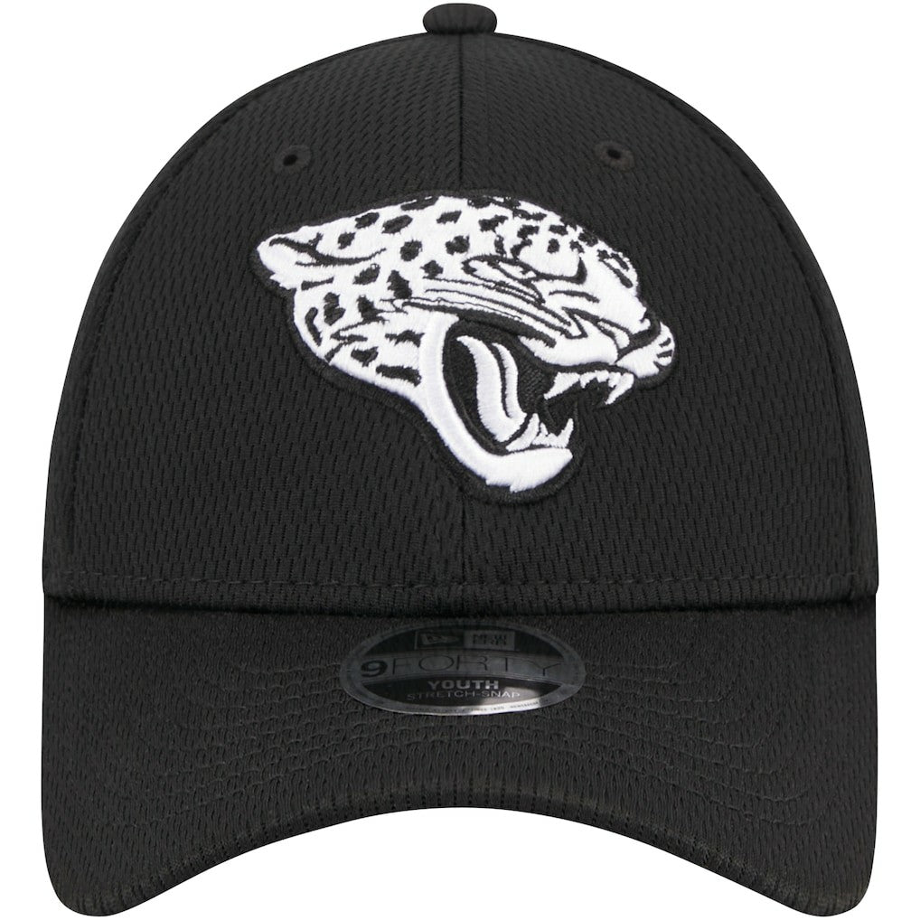 Jacksonville Jaguars New Era Youth Main B-Dub 9FORTY Adjustable Hat Black - NFL