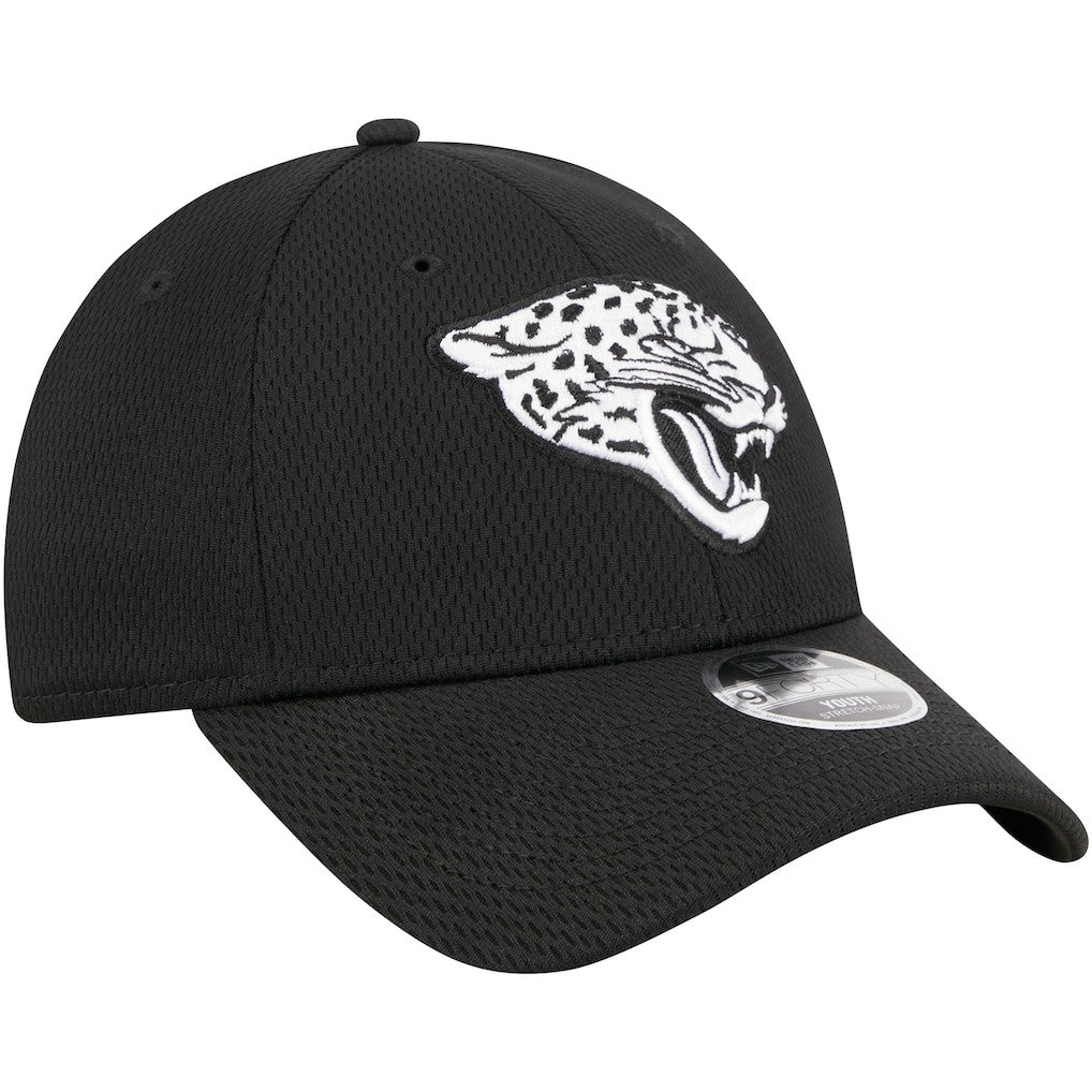 Jacksonville Jaguars New Era Youth Main B-Dub 9FORTY Adjustable Hat Black - NFL
