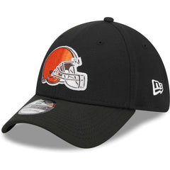 Cleveland Browns New Era Main 39THIRTY Flex Hat Black - NFL