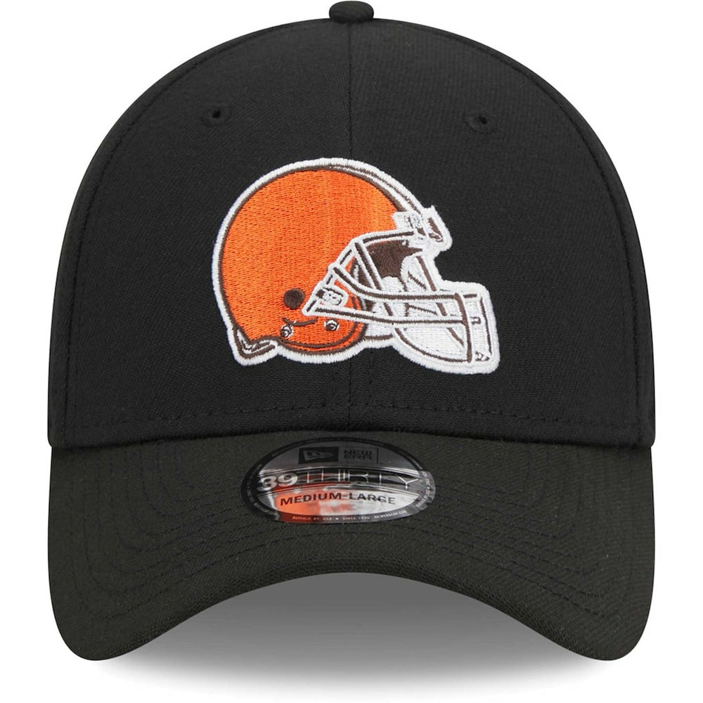 Cleveland Browns New Era Main 39THIRTY Flex Hat Black - NFL