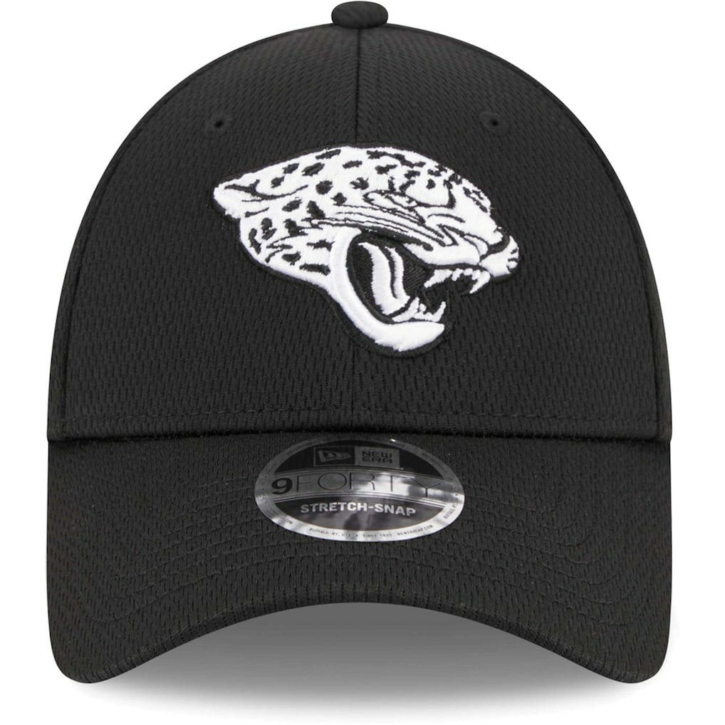 Jacksonville Jaguars New Era Main B-Dub 9FORTY Adjustable Hat Black - NFL