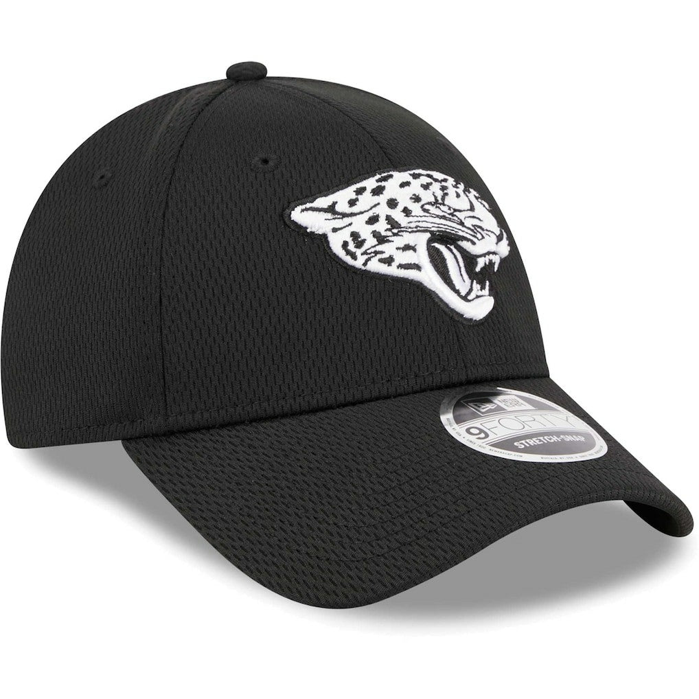 Jacksonville Jaguars New Era Main B-Dub 9FORTY Adjustable Hat Black - NFL