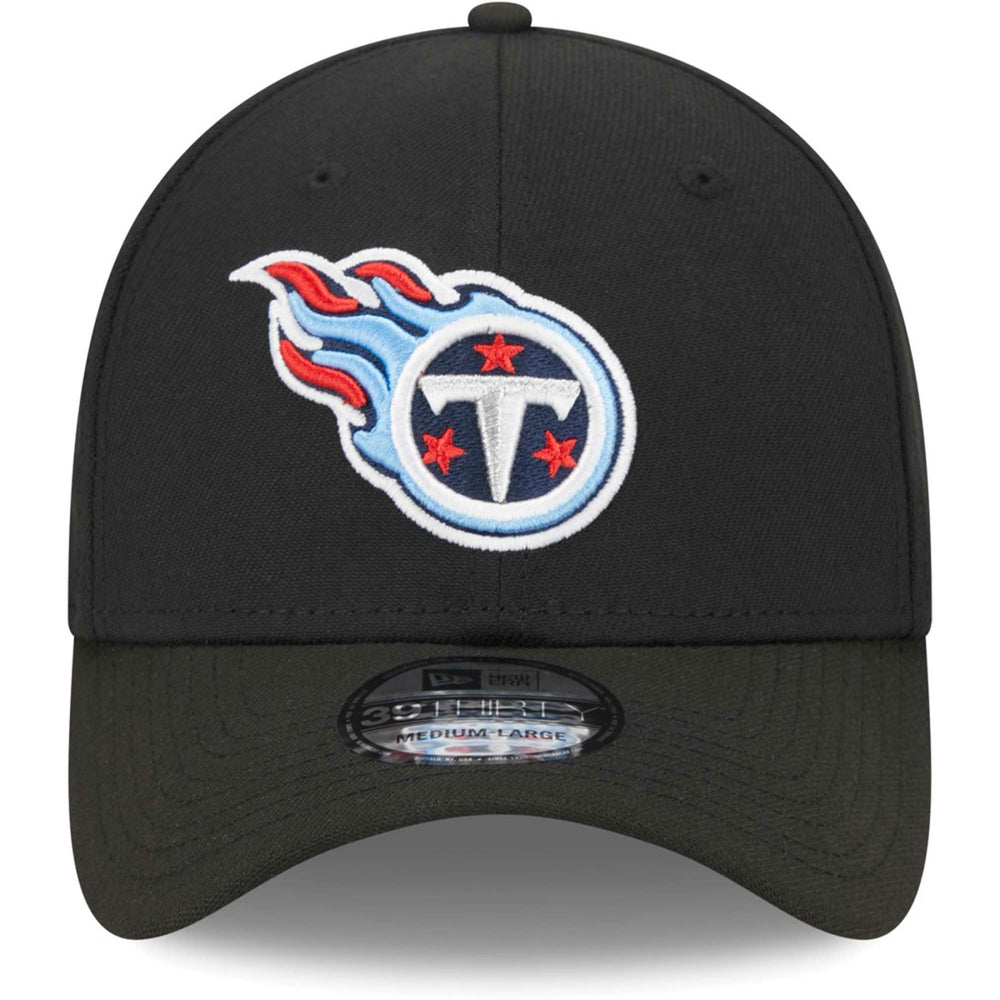Tennessee Titans New Era Main 39THIRTY Flex Hat Black - NFL