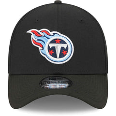Tennessee Titans New Era Main 39THIRTY Flex Hat Black - NFL