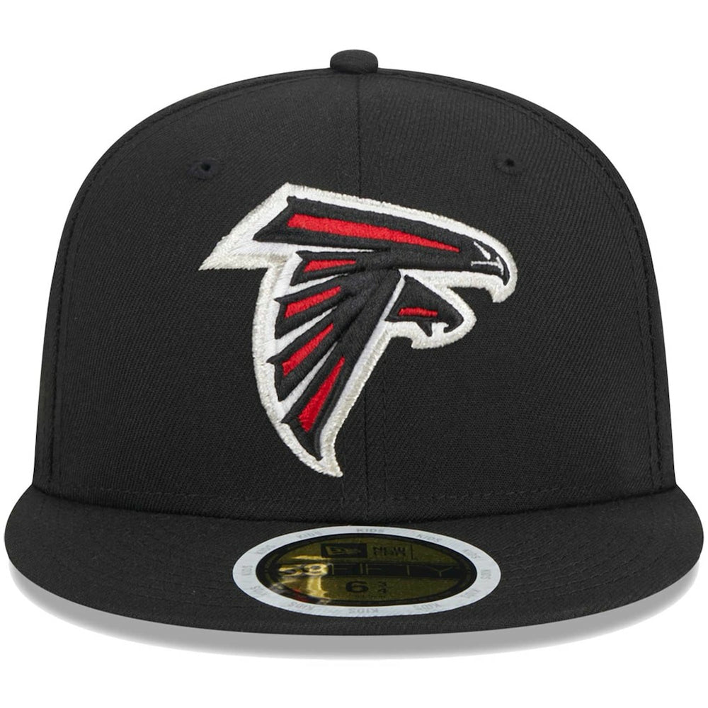 Atlanta Falcons New Era Youth Main 59FIFTY Fitted Hat Black - NFL
