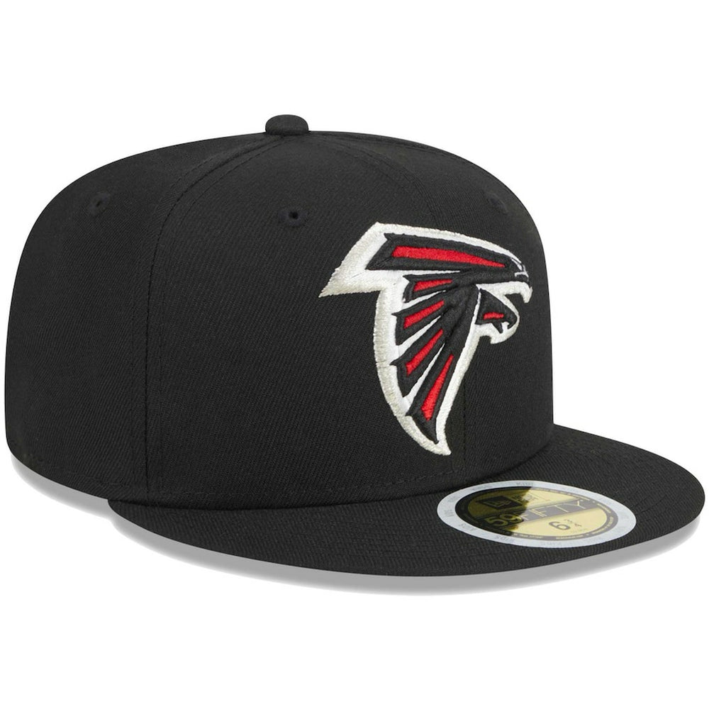 Atlanta Falcons New Era Youth Main 59FIFTY Fitted Hat Black - NFL