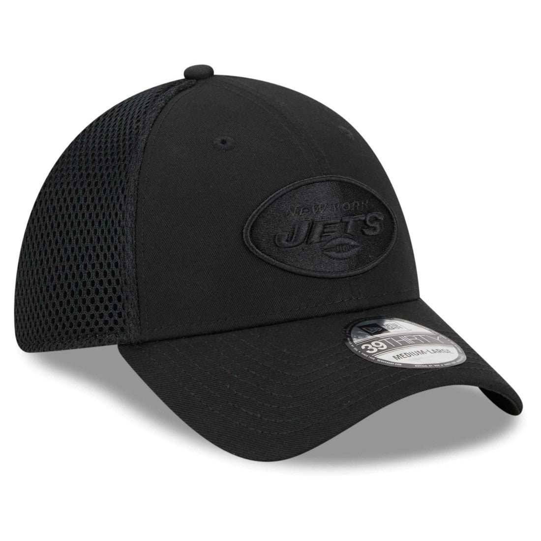 New York Jets New Era Main Neo 39THIRTY Flex Hat Black - NFL