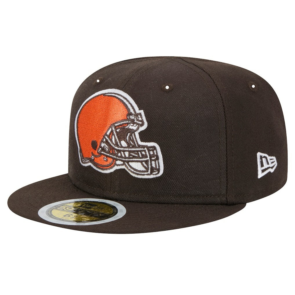 Cleveland Browns New Era Main 59FIFTY Fitted Hat Brown - NFL