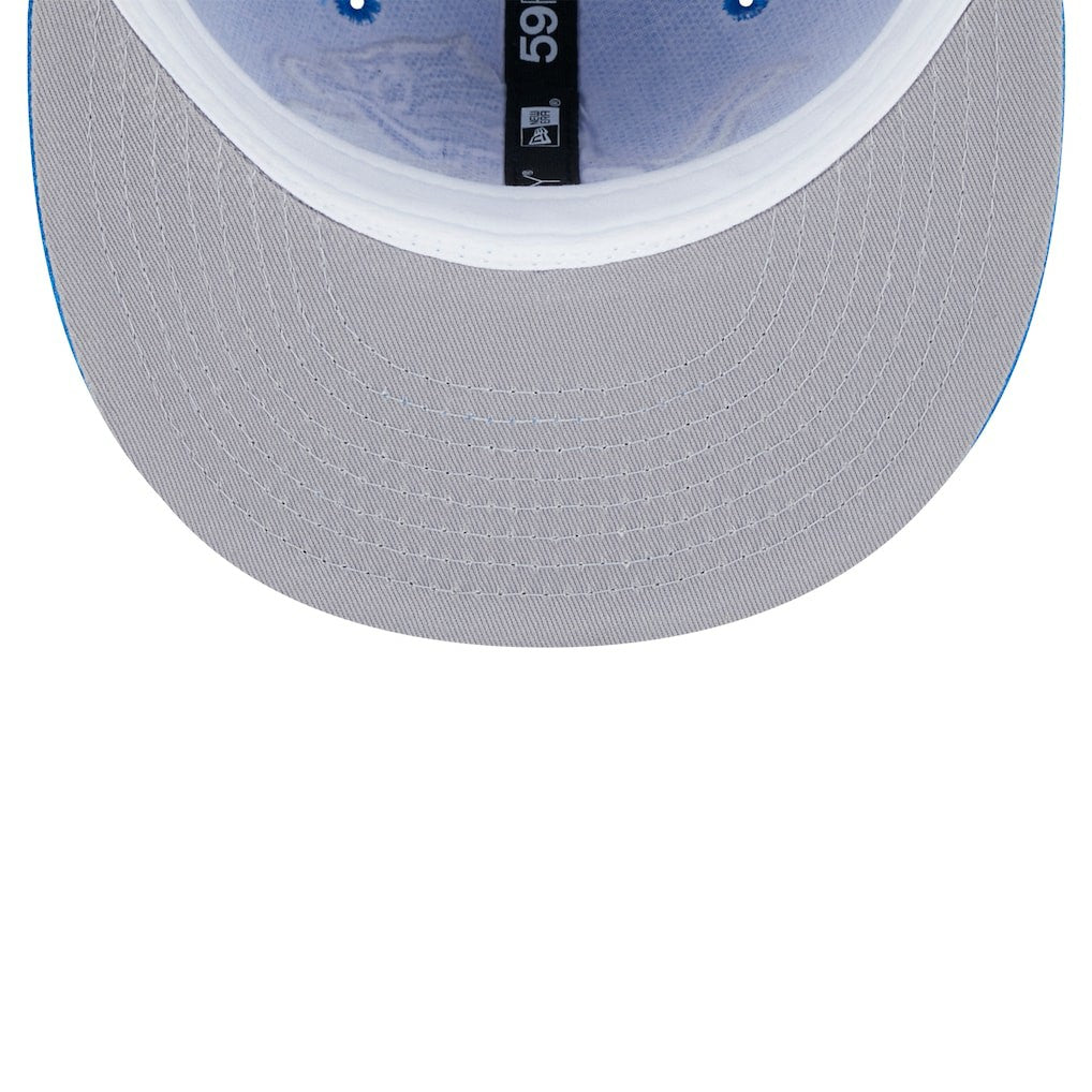 Detroit Lions New Era Main 59FIFTY Fitted Hat Blue - NFL