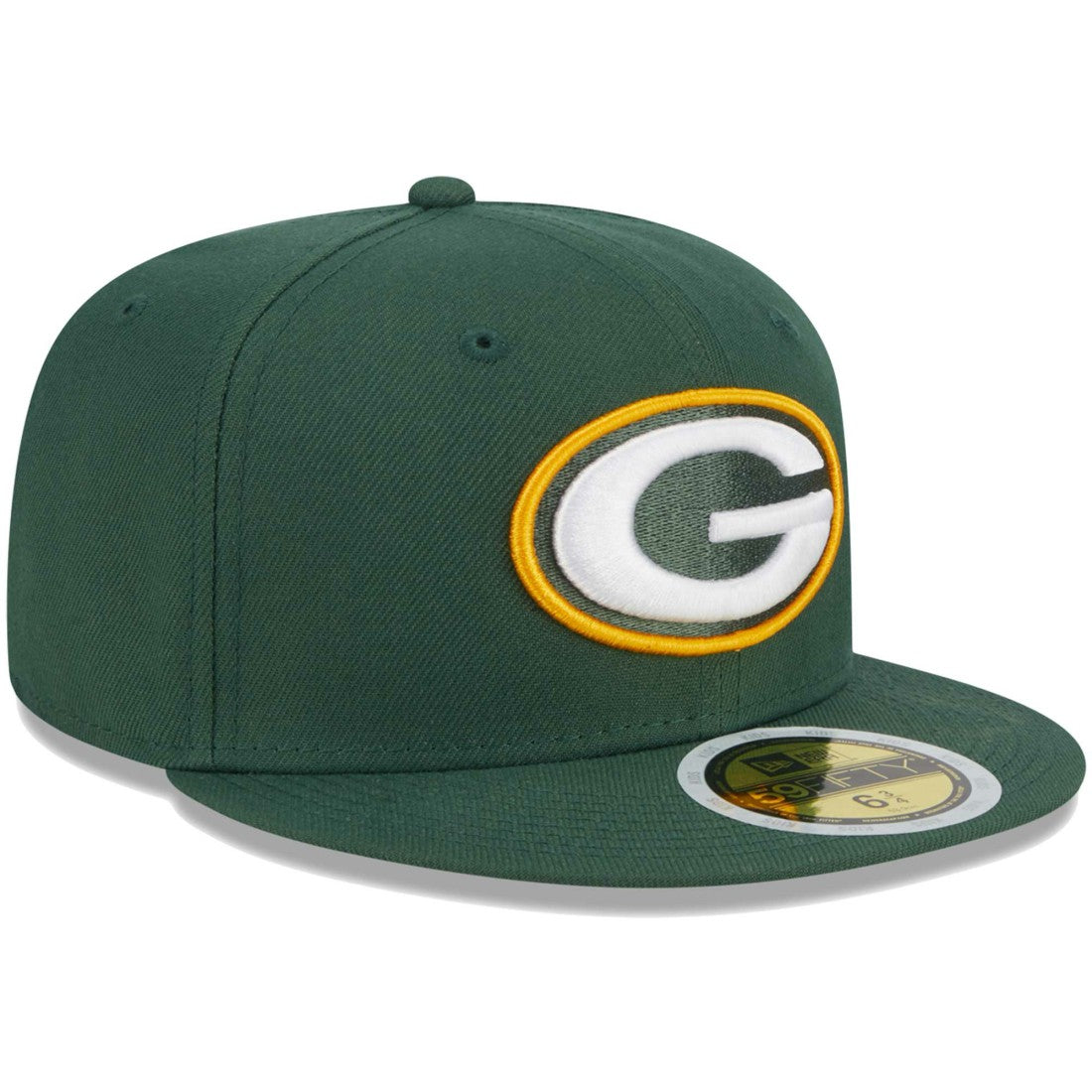 Green Bay Packers New Era Youth Main 59FIFTY Fitted Hat Green - NFL