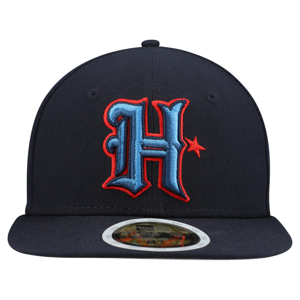 Houston Texans New Era Main 59FIFTY Fitted Hat Navy - NFL
