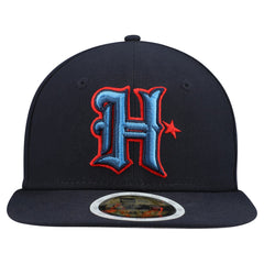 Houston Texans New Era Main 59FIFTY Fitted Hat Navy - NFL
