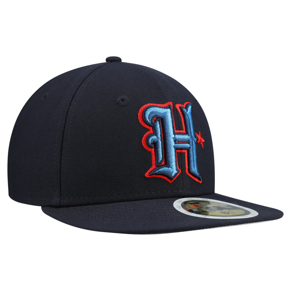 Houston Texans New Era Main 59FIFTY Fitted Hat Navy - NFL