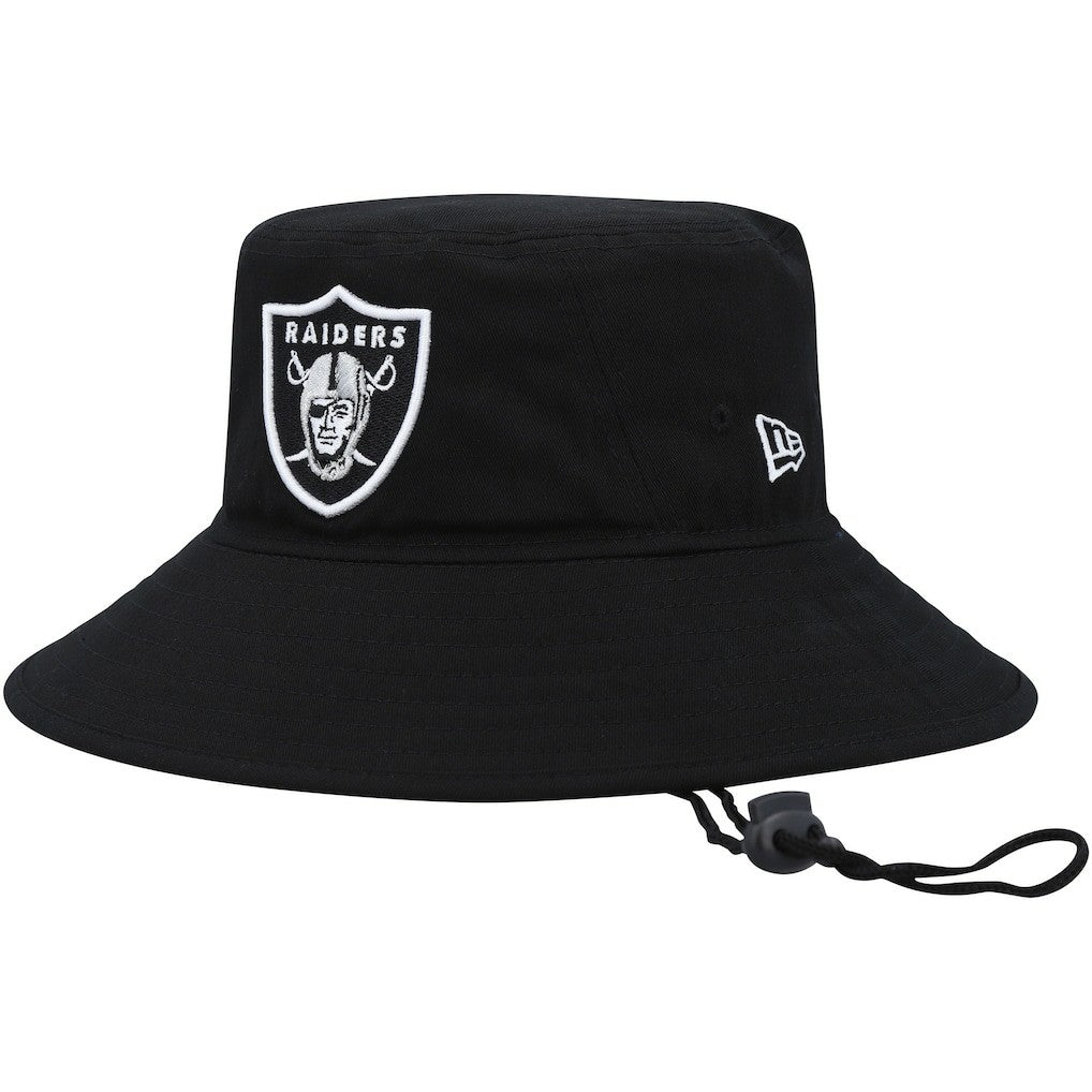Las Vegas Raiders New Era Main Bucket Hat Black - NFL