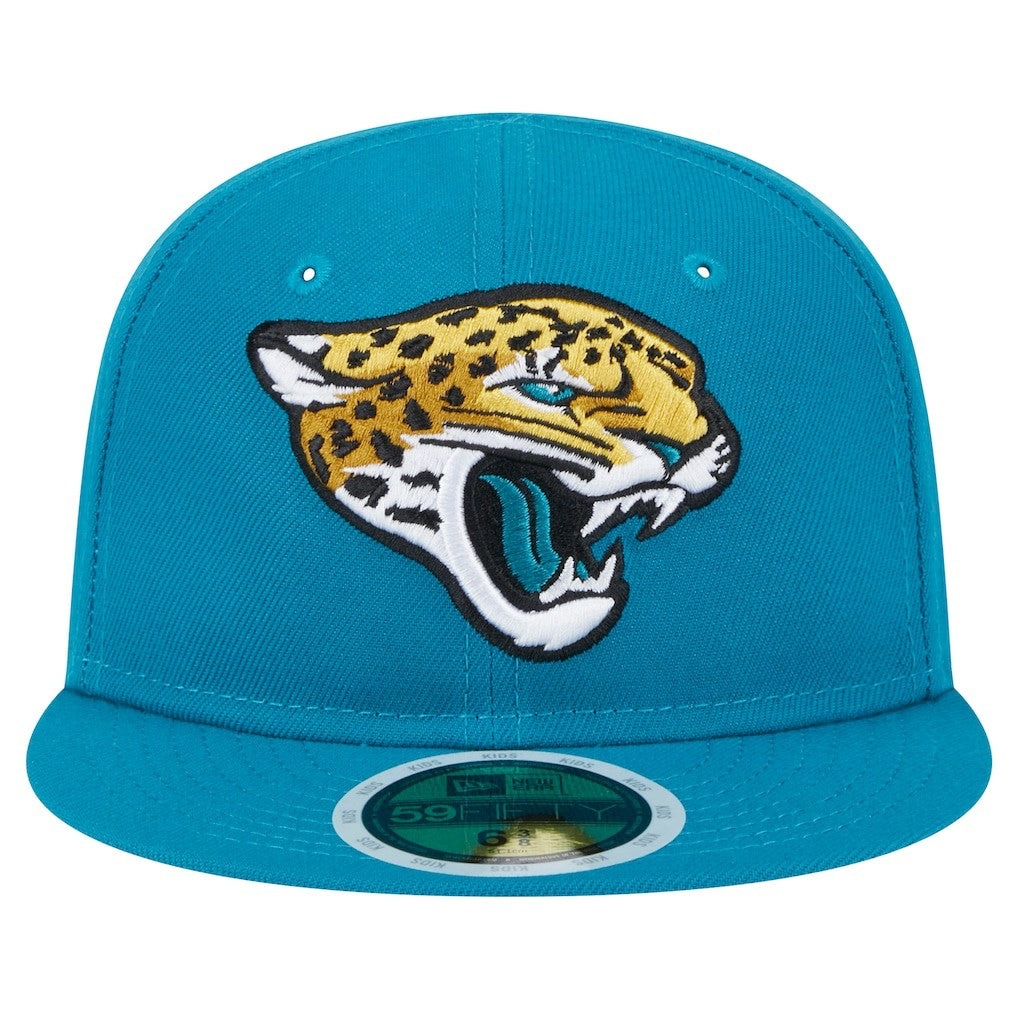 Jacksonville Jaguars New Era Main 59FIFTY Fitted Hat Teal - NFL