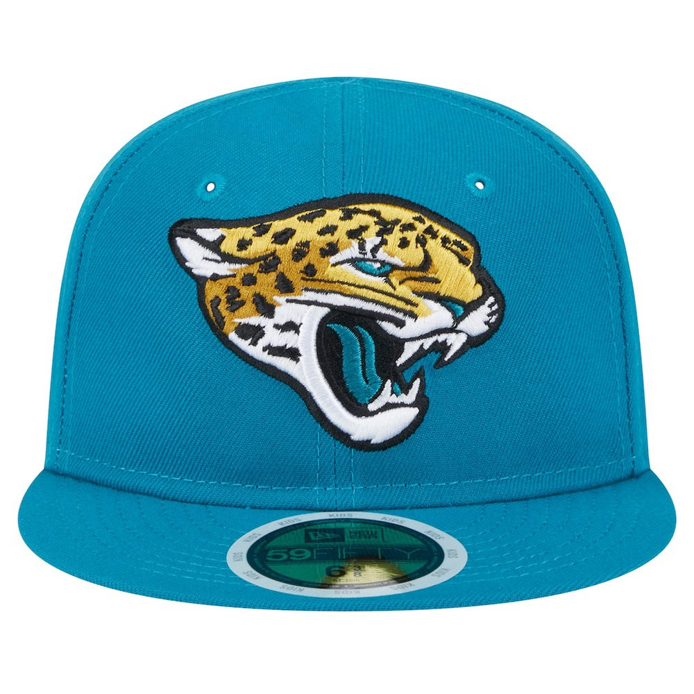 Jacksonville Jaguars New Era Main 59FIFTY Fitted Hat Teal - NFL