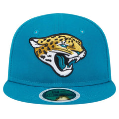 Jacksonville Jaguars New Era Main 59FIFTY Fitted Hat Teal - NFL