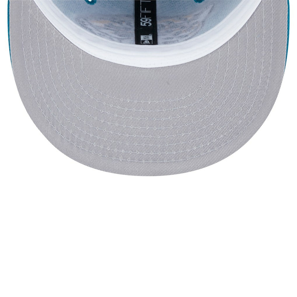 Jacksonville Jaguars New Era Main 59FIFTY Fitted Hat Teal - NFL