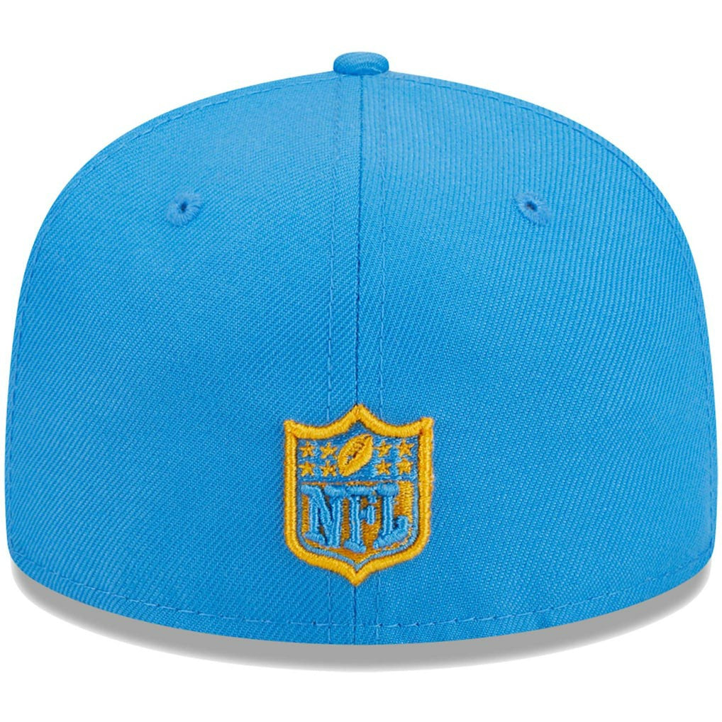 Los Angeles Chargers New Era Youth Main 59FIFTY Fitted Hat Powder Blue - NFL