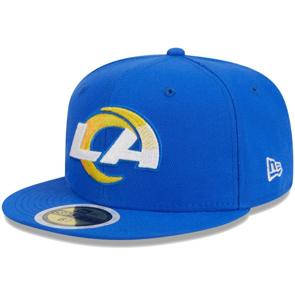 Los Angeles Rams New Era Youth Main 59FIFTY Fitted Hat Royal - NFL