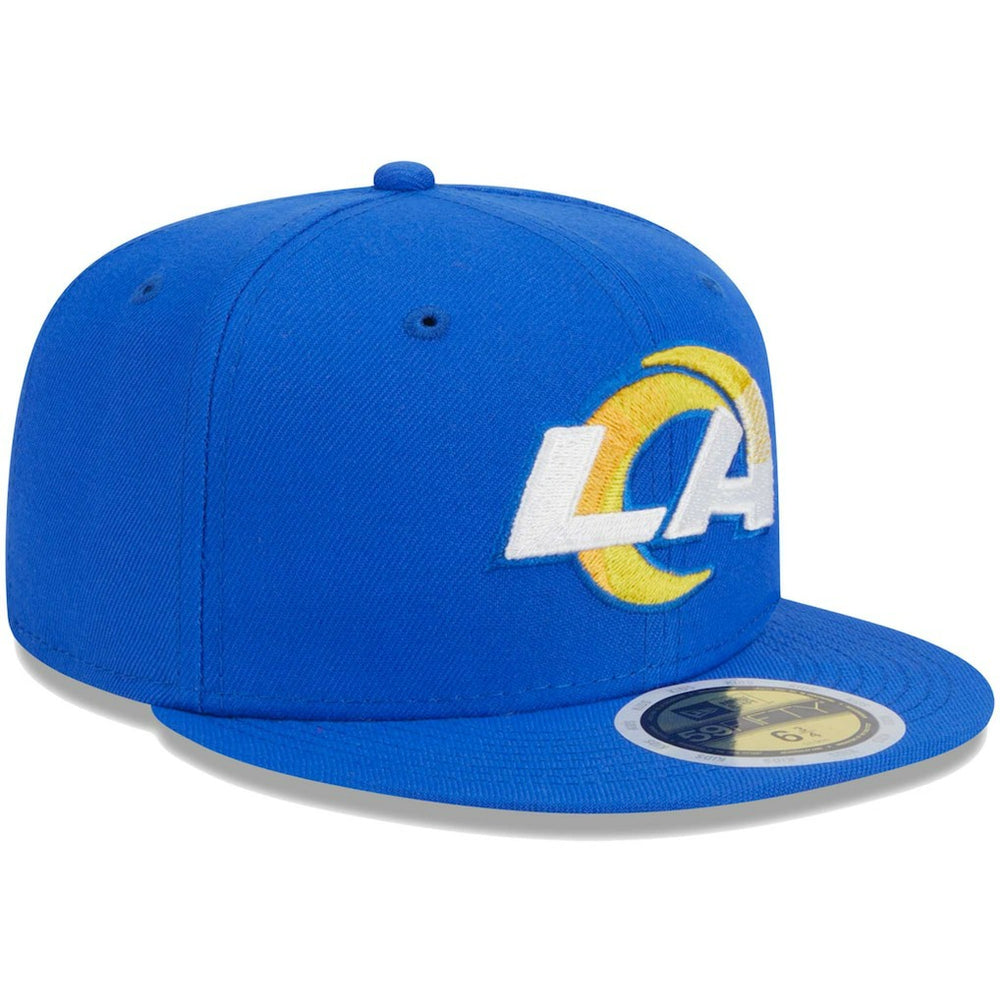 Los Angeles Rams New Era Youth Main 59FIFTY Fitted Hat Royal - NFL