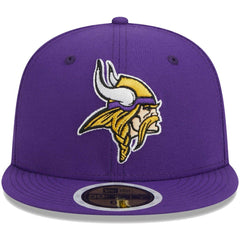 Minnesota Vikings New Era Youth Main 59FIFTY Fitted Hat Purple - NFL