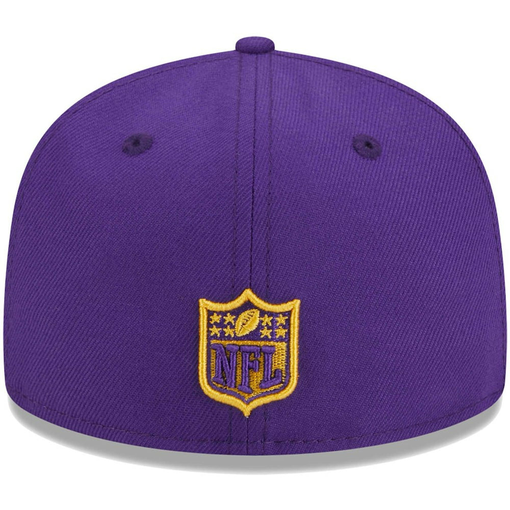 Minnesota Vikings New Era Youth Main 59FIFTY Fitted Hat Purple - NFL