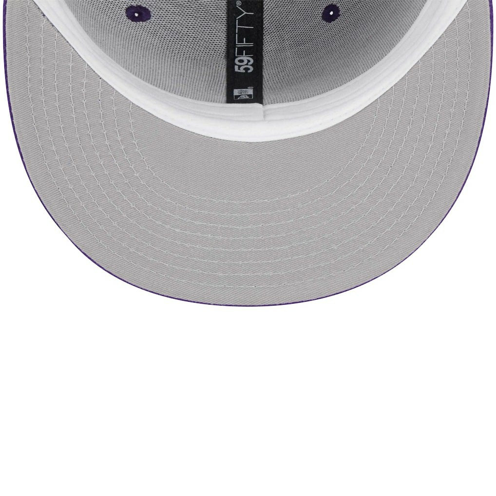 Minnesota Vikings New Era Youth Main 59FIFTY Fitted Hat Purple - NFL