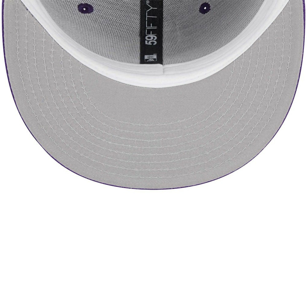 Minnesota Vikings New Era Youth Main 59FIFTY Fitted Hat Purple - NFL