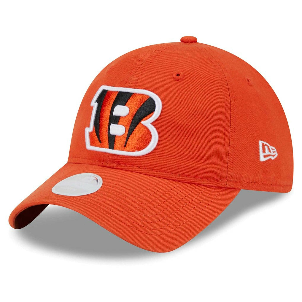Cincinnati Bengals New Era Women's Main Core Classic 2.0 9TWENTY Adjustable Hat Orange - NFL